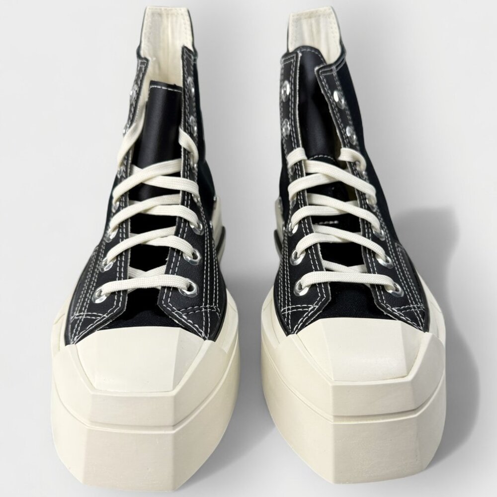 Converse Chuck 70 Hi De Luxe Squared Hi‑Top Women’s Size 6.5 Black A06435C - Picture 4 of 16